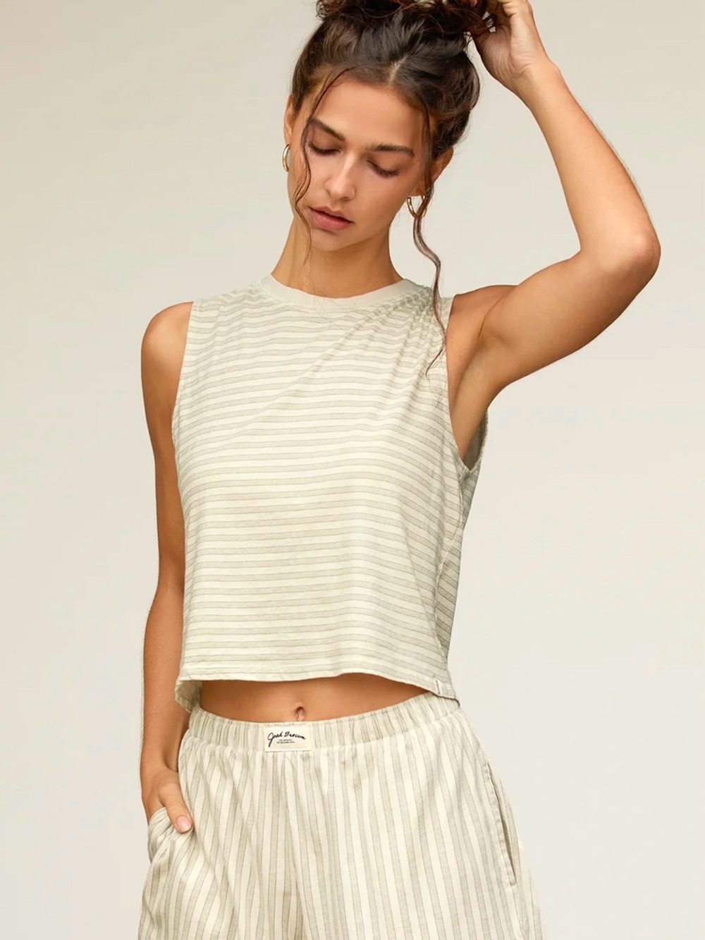 Joah Brown Muscle Tank Top